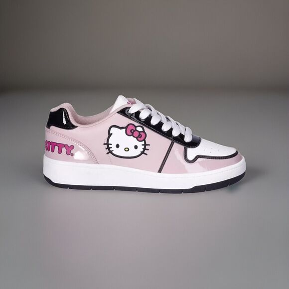 Hello Kitty by Sanrio Shoes - 🔥Hello Kitty by Sanrio Women's Pink Casual Court Sneakers Pink Size 7 BNWT💥